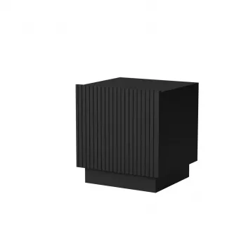 Öökapipaar Cama öökapp LIVERTI 45x42x47 cm, must, MDF/puitlaastplaat, 16 mm raam