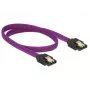 SATA-kaabel DeLOCK 83691 0,5 m SATA 7-kontaktiline lilla