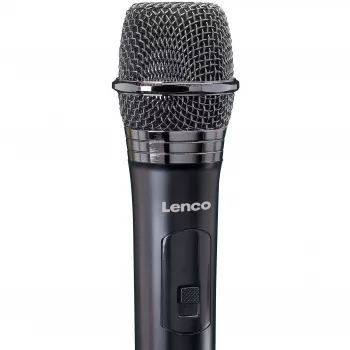 Stage microphone Lenco MCW-011BK