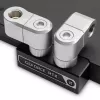 EK Water Blocks EK-Quantum Torque G1/4 tolli kahekordne pikendus Offset MF 28 - Satin Titanium