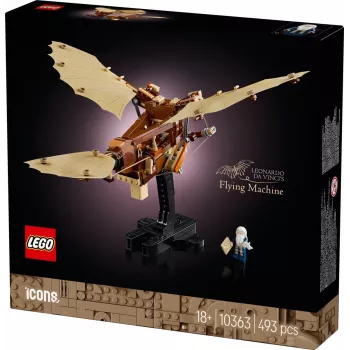 LEGO ICONS 10363 Leonardo da Vinci lendav masin