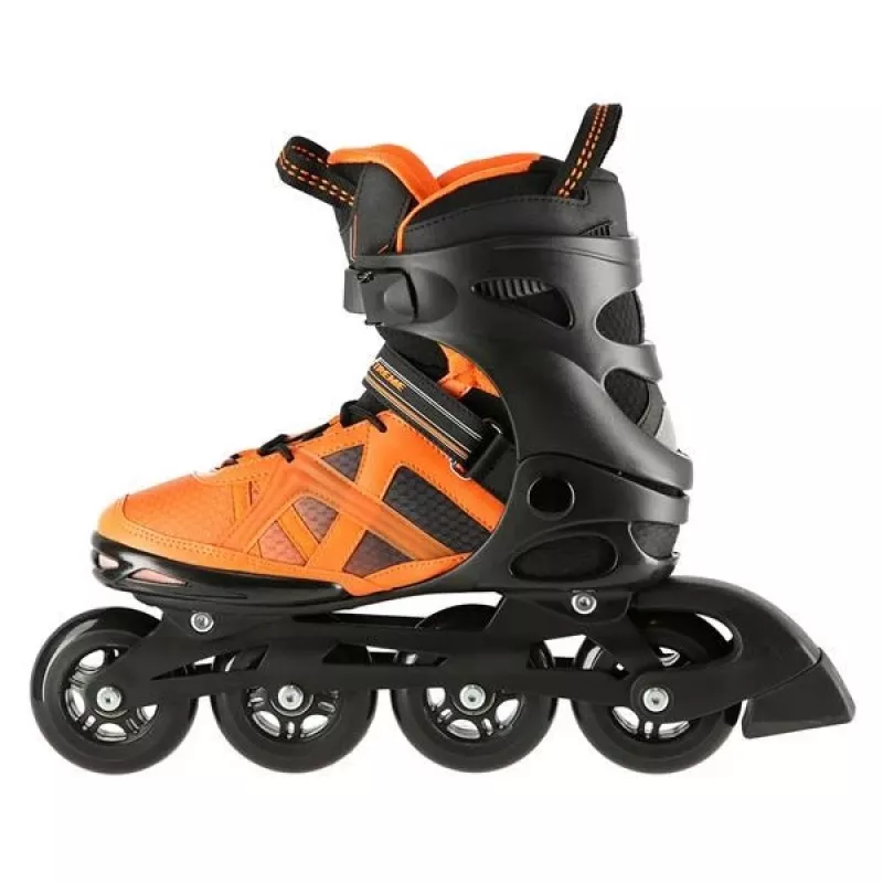 Rulluisud Nils Extreme NA14112 Must-oranž SIZE. 38