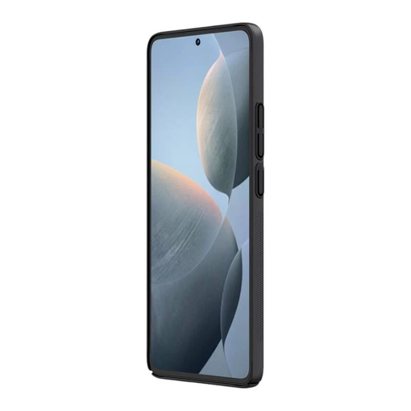 Kaitsev telefoniümbris Nillkin Super Frosted Shield Pro Xiaomi Redmi K70E / Poco X6 Pro 5G jaoks — must, kõva matt libisemiskindel