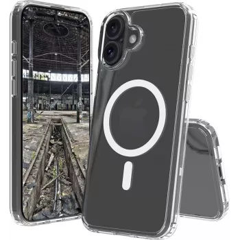 Clear MagSafe BackCase jt berlin Apple iPhone 17 jaoks — läbipaistev kaitseümbris