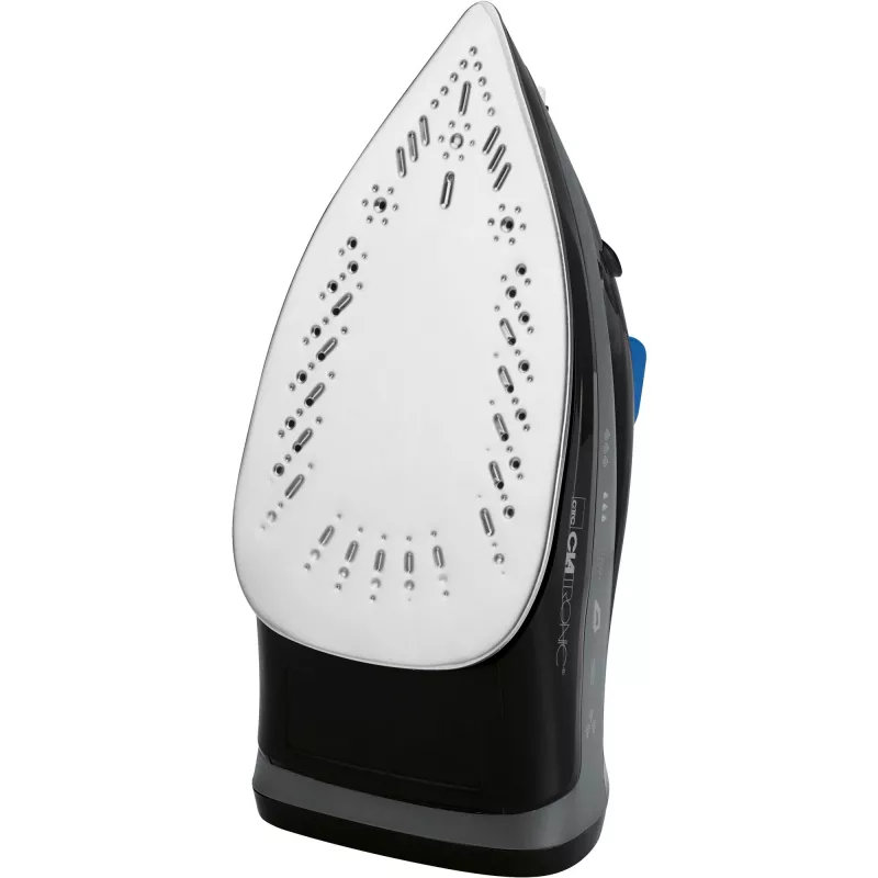 Triikraud CLATRONIC DB 3703 — Kuiv- ja aurutriikraud, roostevabast terasest tallaga, 1800 W, must/hall