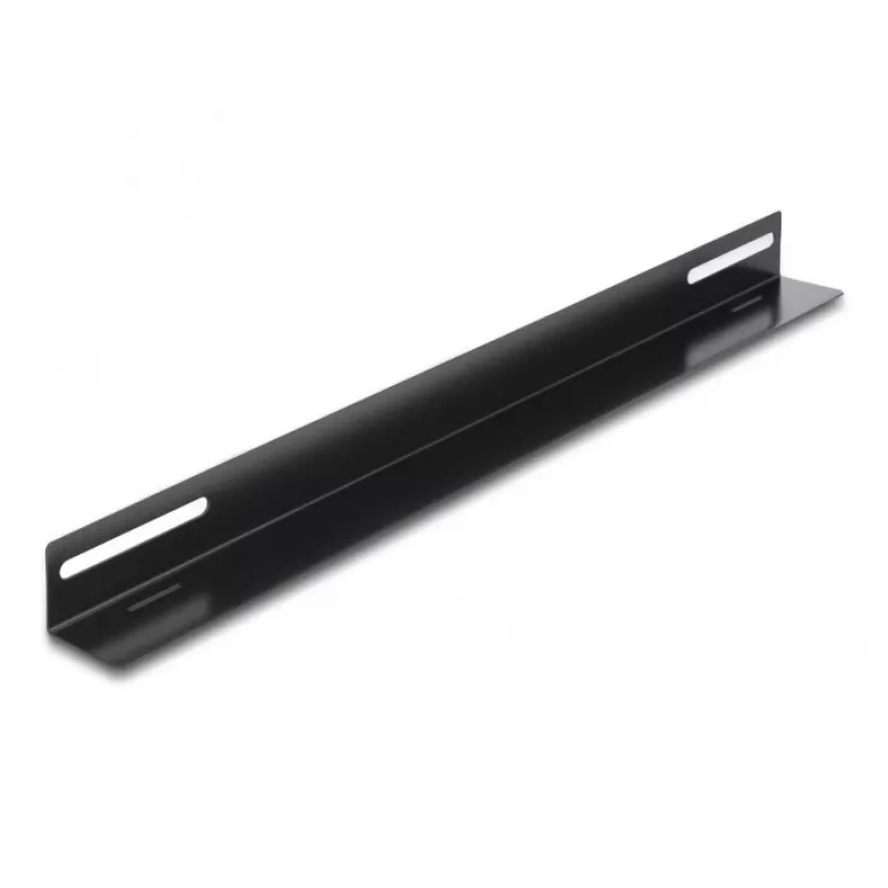 Kinnitusklamber DeLOCK 19 tolli 450x40mm 2 tk Must Metall