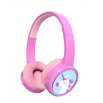Denver BTH-106P kõrvaklapid/peakomplekt juhtmega ja juhtmevaba peavõruga kõned/muusika Bluetooth roosa