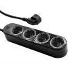 Pistikupesariba Shelly Plug & Play PS4 Gen4 — 4 pistikupesa, 12A pesa kohta