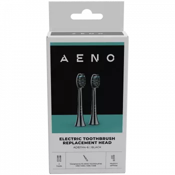 AENO asendusharjapead, must, Duponti harjased, 2 tk komplektis (mudelitele ADB0004/ADB0006 ja ADB0003/ADB0005)