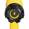 Kuumaõhupuhur DeWalt D26411 — 1800 W, püstolkäepide, max 600°C, 450 l/min õhuvool, kollane