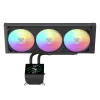 Gamemax CPU vedelikjahuti | GLACIER 360 LCD BK | Intel, AMD