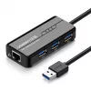 Võrgukaart Ugreen 20265 Ethernet 1000 Mbit/s USB Juhtmega