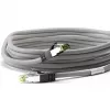 Goobay CAT 8.1 patch-kaabel, S/FTP (PiMF), Hall, 0,5 m - LSZH Halogeenivaba, Vask AWG 24 (55135)