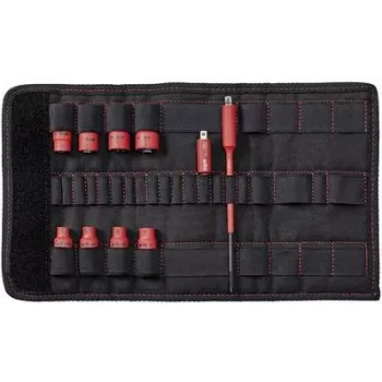 Padrunkomplekt Wiha 7209NK2003 — 10-osaline kruvikeerajaotsakute/padrunite assortii