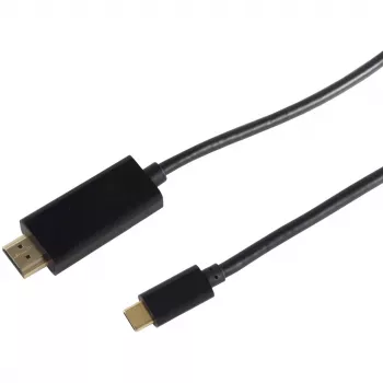 HDMI-kaabel ShiverPeaks BS10-56025 1 m HDMI tüüp A tüüp C Mini must