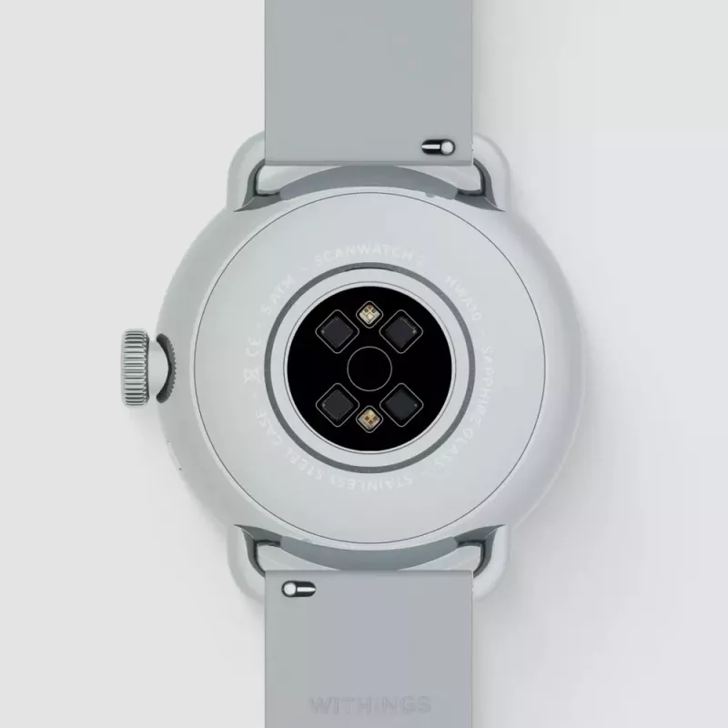 Withings ScanWatch 2 1.6 cm (0.63) OLED 38 mm hübriidne roostevaba teras