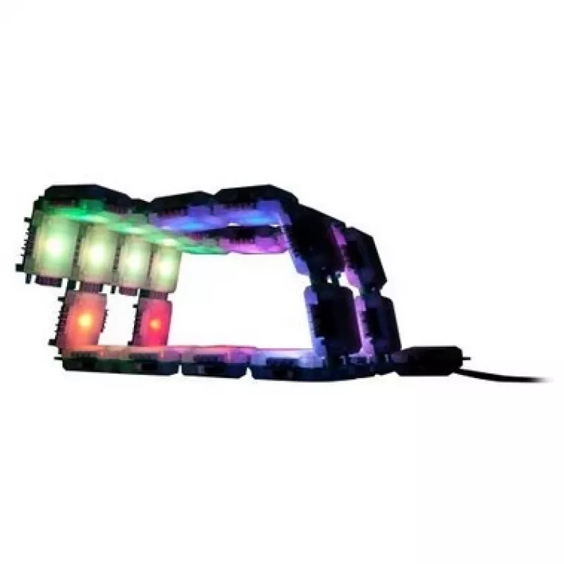 Valguskomplekt ALLNET BrickRknowledge 7 Color Light Set sinine roheline oranž punane soe valge kollane