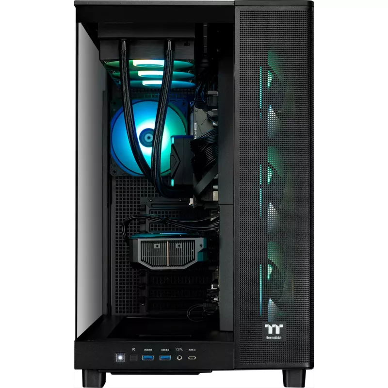FTW A-Line LCS 5070Ti D5, mänguarvuti must/läbipaistev, Windows 11 Home