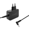 Vahelduvvoolu toiteadapter QOLTEC 51033 sülearvutitele, 45 W, 19,5 V, 2,31 A, 220–240 V, siseruumidesse, must, 1,7 m kaabel