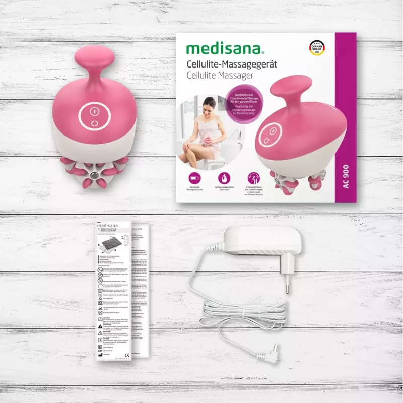 Medisana AC 900 massaaž Universal Pink, Valge