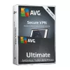 AVG Ultimate 10 seadme VPN 2-aastane võti, Global