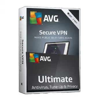 AVG Ultimate 10 seadme VPN 2-aastane võti, Global