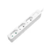 Pikendusjuhe LogiLink LPS229 1,5 m 3 vahelduvvoolupesa siseruumidesse valge