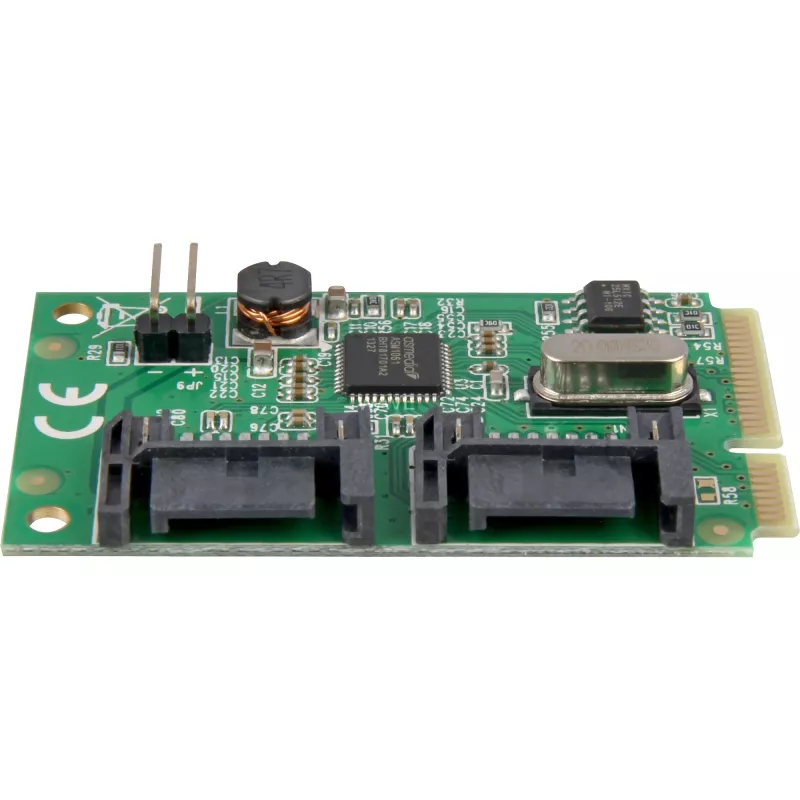 Delock Mini PCIe I/O PCIe täissuuruses 2 x SATA 6 Gb/s (95233)