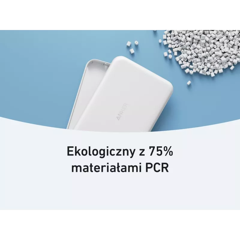 Anker MagGo Power Bank 10K Magnetiline Juhtmevaba Valge