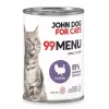 John Dog 99 Menu Turkey märg kassitoit 400 g