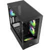PC korpus Sharkoon Elite Shark CM100 Tower Micro-ATX, ilma toiteplokita, must