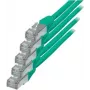Võrgukaabel ShiverPeaks 75711-HG-SET5 roheline Cat6 S/FTP RJ45-RJ45 1m