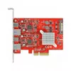 Laienduskaart DeLOCK PCI Express x4 USB-le 10 Gbps 2x Type-A 2x USB-C