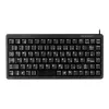 CHERRY Compact G84-4100LCADE-2, Combo (USB + PS/2), DE klaviatuur kontorisse USB + PS/2 QWERTY must