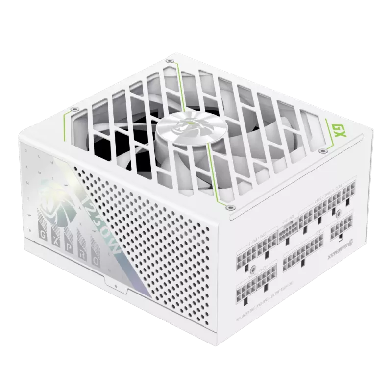 Gamemax toiteplokk, 80 PLUS, Gold | GX PRO 1250G WH | 1250 W