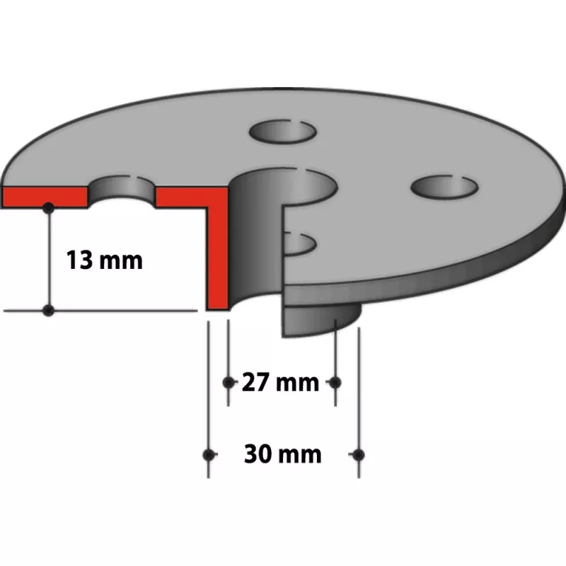 Makita - kopeerhülss - 30 mm (164471-6)