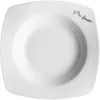 Nõudekomplekt LAMART LT9002 — 6 tk portselanist taldrikut: 2×25cm, 2×20cm, 2×17cm, valge