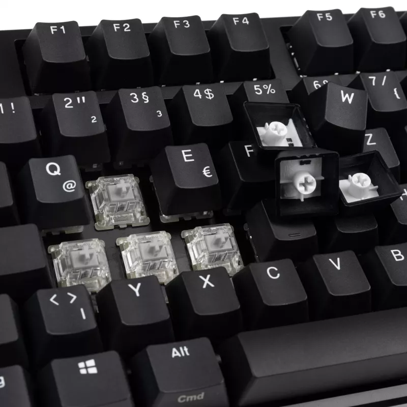 Ducky Origin Phantom Must klaviatuur universaalne USB QWERTZ saksa