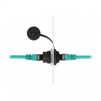 DeLOCK RJ45 Cat.6 sisekonnektor IP67 veekindel tolmukindel must