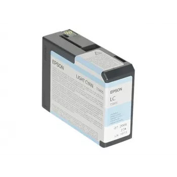 Epson Singlepack Light tsüaan T580500, Light tsüaan, pigmenttint, 80 ml, 1 tk, üksikpakend
