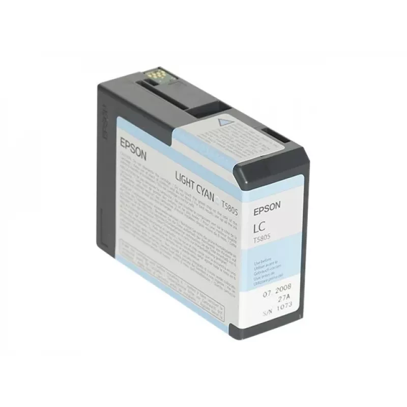 Epson Singlepack Light tsüaan T580500, Light tsüaan, pigmenttint, 80 ml, 1 tk, üksikpakend