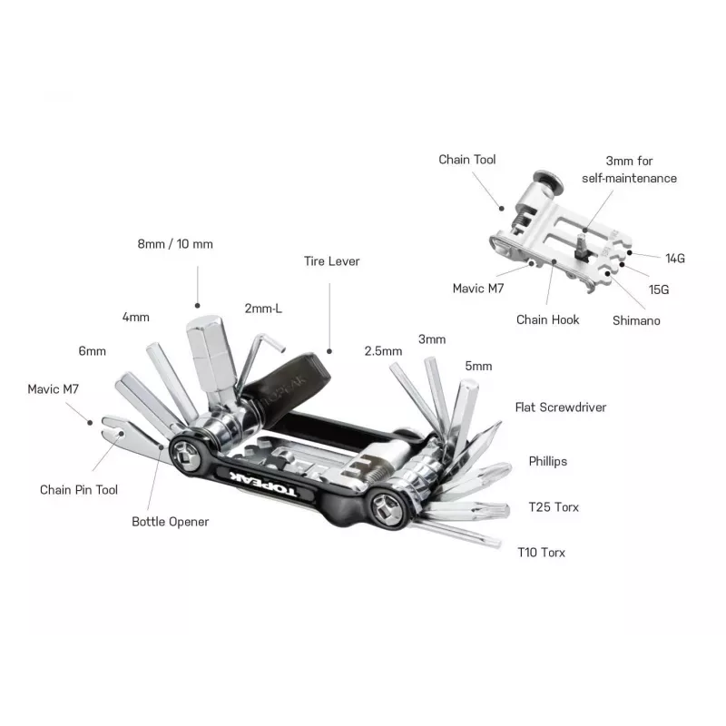 Multi-tool Topeak Mini 20 Pro