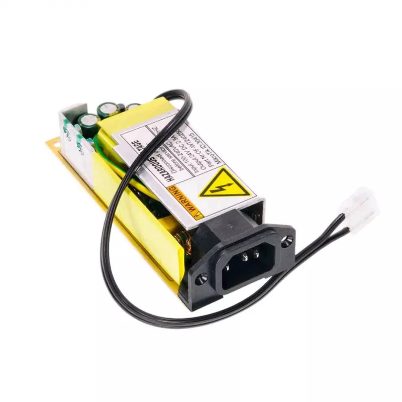 Toiteadapter MikroTik 24V2APOW, 24 V, 60 W, siseruumidesse, must/kollane