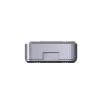 SSD-korpus Unitek S1242AGY01-EU USB4 40Gbps, M.2 NVMe, kuni 8TB, alumiinium/plast, aktiivjahutus