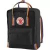 Seljakott Fjällräven Kånken Rainbow — Vinylon, 380×270×130 mm, must/mitmevärviline