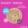 Märg kassitoit Agras Pet Foods Schesir Baby in Brühe 70 g — kana, teravaba, noortele kassidele
