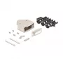 DeLOCK 67133 juhtmepistik D-Sub 15-pin hõbedane emane