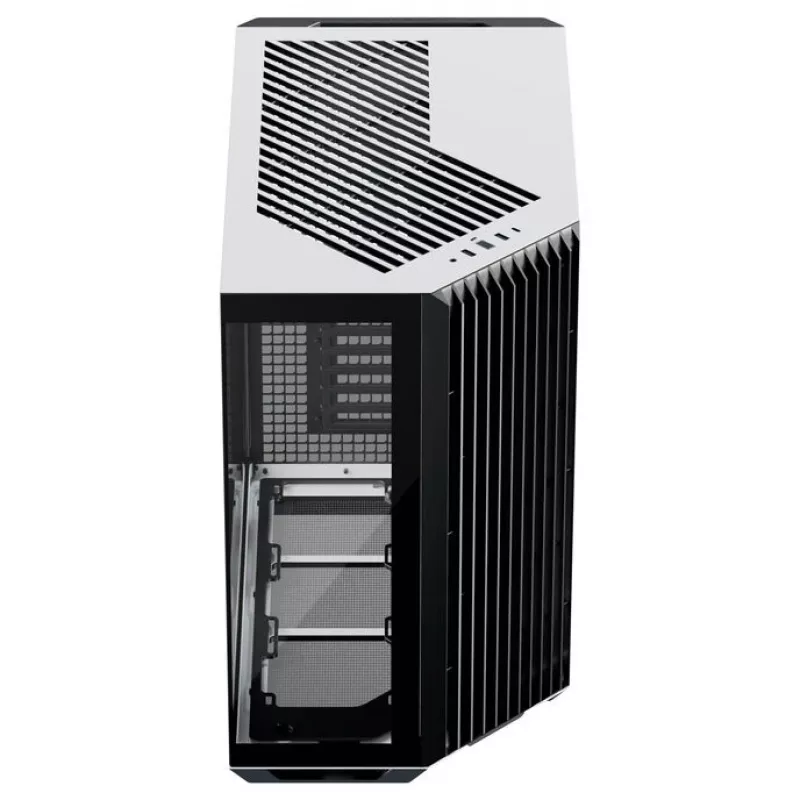 PC Case APNX V1, Midi-Tower, ATX, must / valge