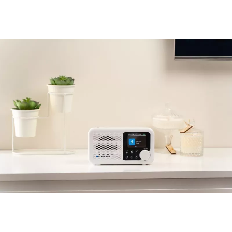 Blaupunkt DR8WH Kaasaskantav raadio Valge