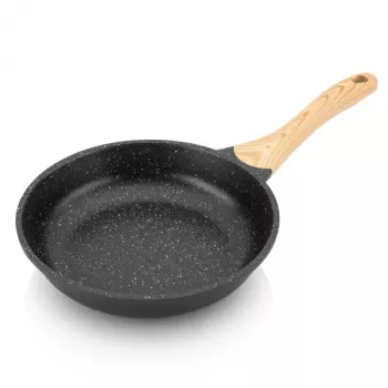 ETA | Pann | ETA792990000 TITANIUM II | Universaalne | Läbimõõt 24 cm | Elektri-, induktsioon-, gaasi- ja klaaskeraamiline pliit | Sobib induktsioonpliidile | Fikseeritud käepide | Must